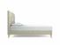 Foxtail European King Size Bed Frame In Dove fabric