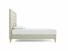 Foxtail (Tall) Double Bed Frame In Dove fabric