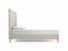 Foxtail (Tall) King Size Bed Frame In Dove fabric
