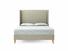Holly King Size Bed Frame In Dove fabric
