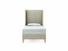 Holly Single Bed Frame In Dove fabric