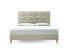 Iris Super King Size Bed Frame In Dove fabric