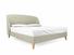 Jasmine Super King Size Bed Frame In Dove fabric