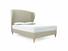 Lupin Double Bed Frame In Dove fabric