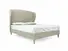 Lupin King Size Bed Frame In Dove fabric