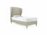 Lupin Single Bed Frame In Dove fabric