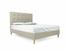 Poppy King Size Bed Frame In Dove fabric