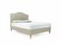Primrose Double Bed Frame In Dove fabric
