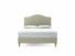 Primrose Double Bed Frame In Dove fabric