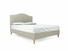 Primrose King Size Bed Frame In Dove fabric
