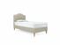 Primrose Single Bed Frame In Dove fabric