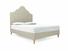 Rose King Size Bed Frame In Dove fabric