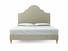 Rose Super King Size Bed Frame In Dove fabric