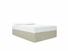Base Only Double Divan In Dove fabric