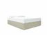 Base Only King Size Divan In Dove fabric