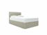 Burdock Small Double Divan In Dove fabric