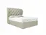 Camelia Double Divan In Dove fabric
