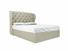Camelia King Size Divan In Dove fabric