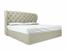 Camelia Emperor Divan In Dove fabric
