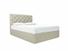 Foxtail King Size Divan In Dove fabric
