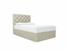 Foxtail Small Double Divan In Dove fabric
