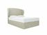 Lupin Double Divan In Dove fabric