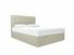 Poppy King Size Divan In Dove fabric