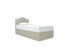 Primrose Single Divan In Dove fabric