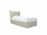 Willow Single Divan In Dove fabric