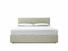 Burdock Super King Size Ottoman In Dove fabric