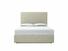 Burdock (Tall) King Size Ottoman In Dove fabric