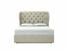 Camelia King Size Ottoman In Dove fabric