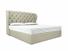 Camelia Super King Size Ottoman In Dove fabric