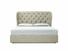 Camelia Super King Size Ottoman In Dove fabric