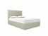 Foxtail Double Ottoman In Dove fabric