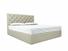 Foxtail Super King Size Ottoman In Dove fabric