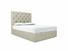 Foxtail (Tall) Double Ottoman In Dove fabric