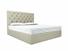 Foxtail (Tall) Super King Size Ottoman In Dove fabric