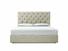 Foxtail (Tall) Super King Size Ottoman In Dove fabric