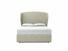 Lupin Double Ottoman In Dove fabric