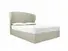 Lupin King Size Ottoman In Dove fabric