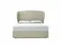 Lupin King Size Ottoman In Dove fabric