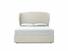 Lupin King Size Ottoman In Shell fabric