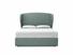 Lupin King Size Ottoman In Thistle fabric