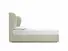 Lupin King Size Ottoman In Dove fabric