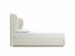 Lupin King Size Ottoman In Pearl fabric