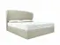 Lupin Super King Size Ottoman In Dove fabric