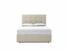 Poppy Double Ottoman In Oatmeal fabric