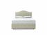Primrose Double Ottoman In Dove fabric