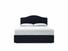 Primrose King Size Ottoman In Midnight fabric